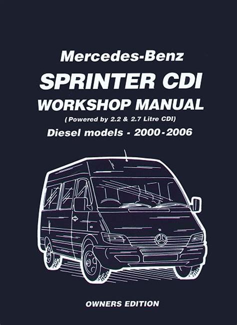Dodge mercedes benz sprinter cdi 2000 2006 workshop manual covering 2 2 and 2 7 diesel models. - Guatemala labor laws and regulations handbook strategic information and basic laws world business law library.