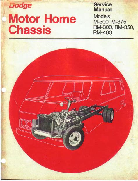 Dodge motorhome chassis m300 375 rm300 350 400 workshop repair manual. - 1999 jeep wrangler owners manual fre.