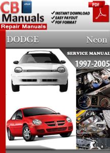 Dodge neon 2004 2005 manual de servicio y reparación. - Troy bilt lawn tractor repair manual bronco.