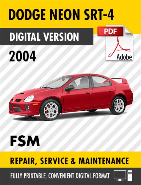 Dodge neon srt4 factory service manual repair manual. - Garmin nuvi 265w manuale di istruzioni.