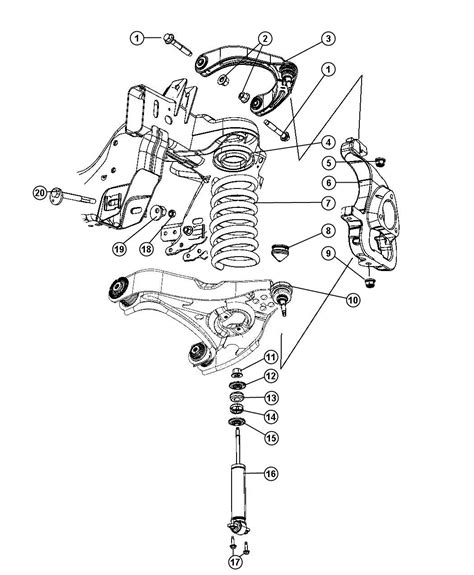 Dodge ram 1500 suspension diagram. Suspension.com Suspension Parts for Dodge Ram 1500 2WD 2007 Models. ... Fits 2006-2017 Dodge/Ram 1500 Except Mega Cab; Special-Order-Terms: Accept Terms (5-8 weeks) Price $68.93. Add to cart. Front Upper Control Arm and Ball Joint Assembly - Passenger Side. Part Number: rareparts-11541. 
