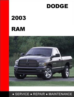 Dodge ram 2003 1500 2500 3500 factory service repair manual. - Rca clock radio rc46 b manual.