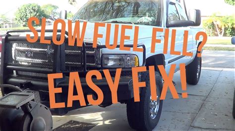 Dodge ram fuel fill problems. Aug 10, 2019 · Yes, you are correct, you’ll need to support the tank and unbolt the straps via the two bolts on the driveshaft side of the tank to remove the heat shield. A floor Jack with a length of 2x4 between the tank and Jack will suffice. I ran the truck till the low fuel light came on and the evic said I had 20 miles till empty. 