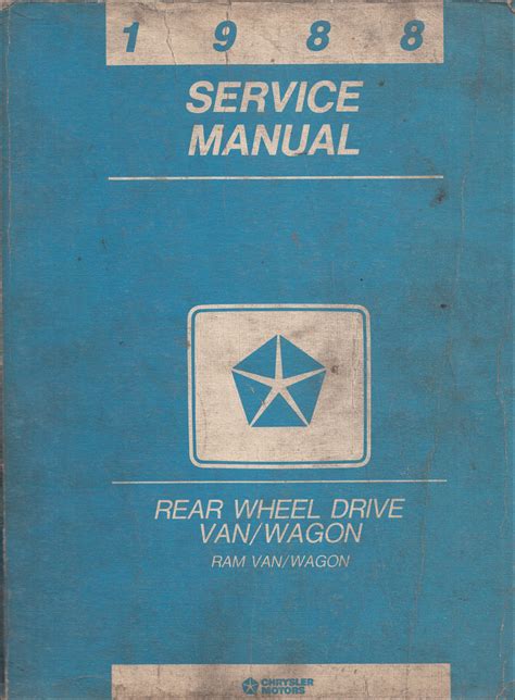 Dodge ram van repair manual 1988. - Aprilia rotax 655 1995 factory service repair manual.