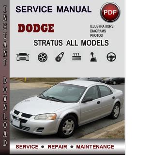 Dodge stratus 2001 2006 service repair manual. - Das kind der sterne und der schlangen.
