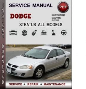 Dodge stratus service repair manual 1995 2000. - Guida alla manutenzione di walther cp88.