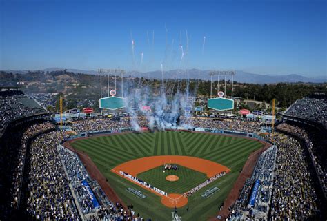 Dodger game may 12. Dodger Stadium hosts dozens of games a year as well as concerts and other events. One of the wealthiest teams in Major League Baseball plays there. For the Dodgers to be effectively forced out may ... 