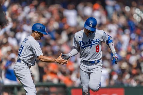 Dodgers aim for 100th win this season in matchup with Giants