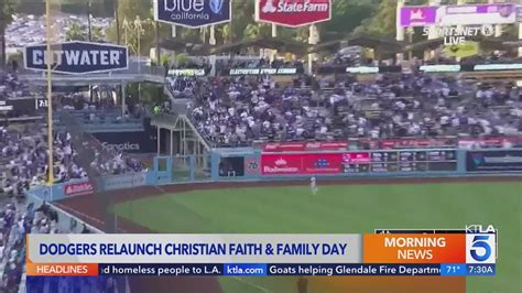 Dodgers relaunching Christian Faith and Family Day 