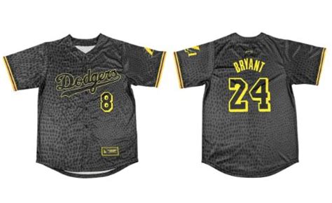 Dodgers to honor Kobe Bryant with 'Black Mamba' jerseys on Lakers Night