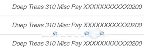 APA Treas 310 Misc Pay is a type of electronic payment from the U.S. Department of the Treasury processed through the ACH system. What does DOEP treas 310 misc pay? Likely student loan refund.. 