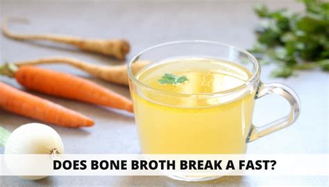 Does Bone Broth Break a Fast? - Working Dad Answers