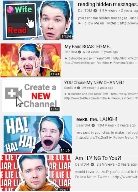 Does Dan have a Discord? : r/DanTDM - Reddit