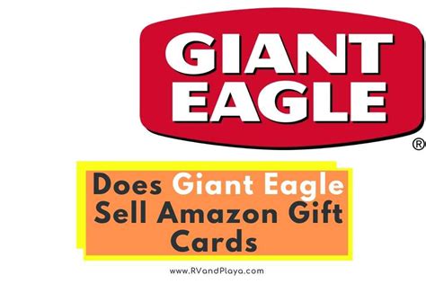 Does Giant Sell Amazon Gift Cards