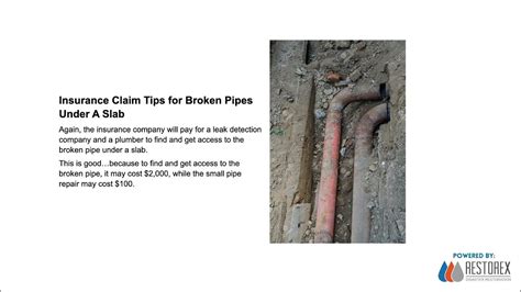 Does Homeowners Insurance Cover Broken Drain Pipes Under Slab