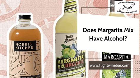 Does Margarita Mix Have Alcohol? (What you need to …