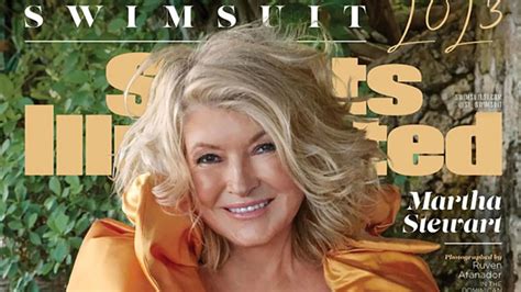 Does Martha Stewart’s Sports Illustrated cover promote unrealistic beauty standards for older women?