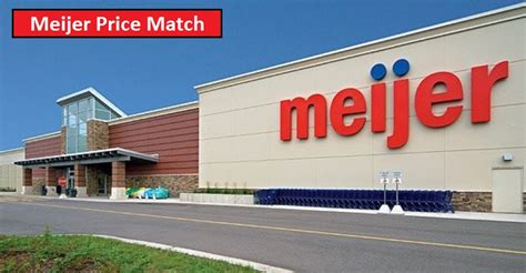 Does Meijer Price Match