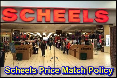 Does Scheels Price Match