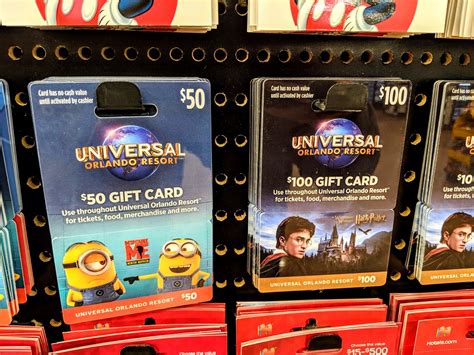 Does Universal Studios Have Gift Cards