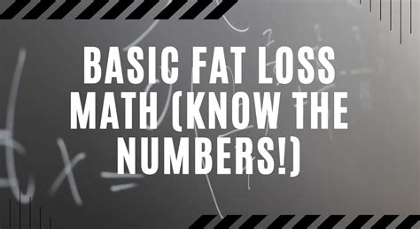 Does Your Fat Math Add Up 