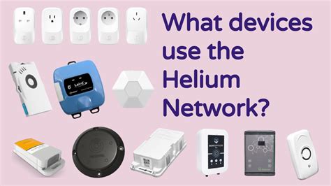 Does anyone have a list of devices that use the helium …