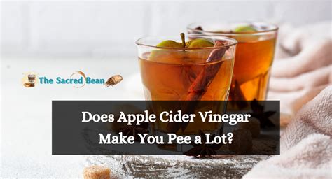 Does apple cider vinegar make you pee. Things To Know About Does apple cider vinegar make you pee. 