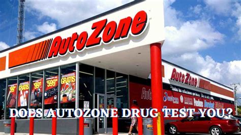 Yes, AutoZone will drug test store managers if an acciden