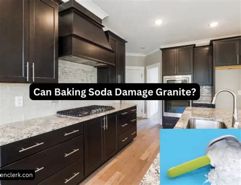 Does baking soda affect granite