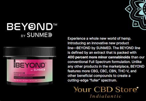 Does beyond by sunmed get you high. Pros: Moderately-priced Packed with minor cannabinoids Passed pesticide testing ' Lab Tested Results Manufacturer Description Reviews (0) We had a chance to test Beyond … 