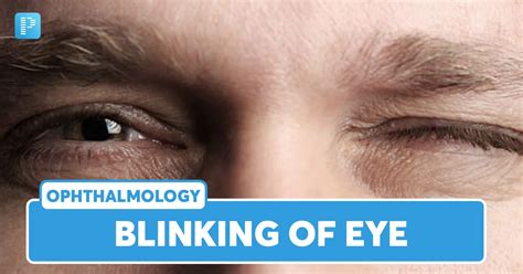 Does blinking help eye pressure