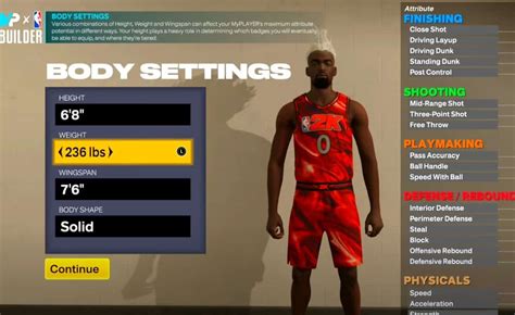 Does body type matter in 2k23. Sep 14, 2022 · In the past, NBA 2K23 made it possible to get a maximum speed rating and still be 6'5", which was perfect for dunking. Now, the fastest players are a maximum of 5'10" and not great at dunking (or ... 