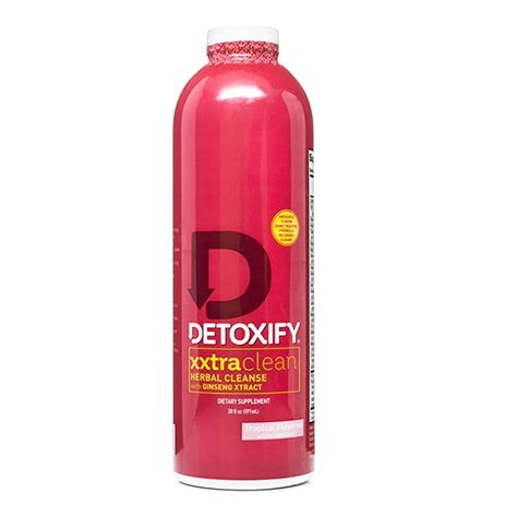 Detoxify XXtra Clean is an excellent example of an effective cleansing herbal detox drink that is specifically designed for users with high toxin levels. Packed with minerals, vitamins, and herbal supplements, this product enables you to cleanse the body of all contaminants present in the body in preparation for a urine or blood drug test.. 