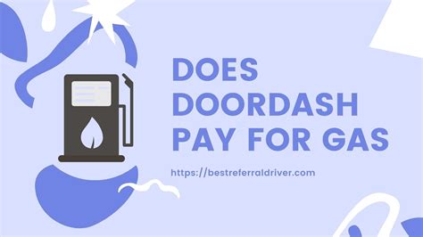 Does doordash pay for gas. Drivers delivering with DoorDash are paid weekly via a secured direct deposit to their personal bank account — or via no-fee daily deposits with DasherDirect (U.S. Only). Dashers in the U.S. and Canada can withdraw their earnings once daily with Fast Pay ($1.99 per transfer). Dashers in Australia can withdraw their earnings once daily with ... 