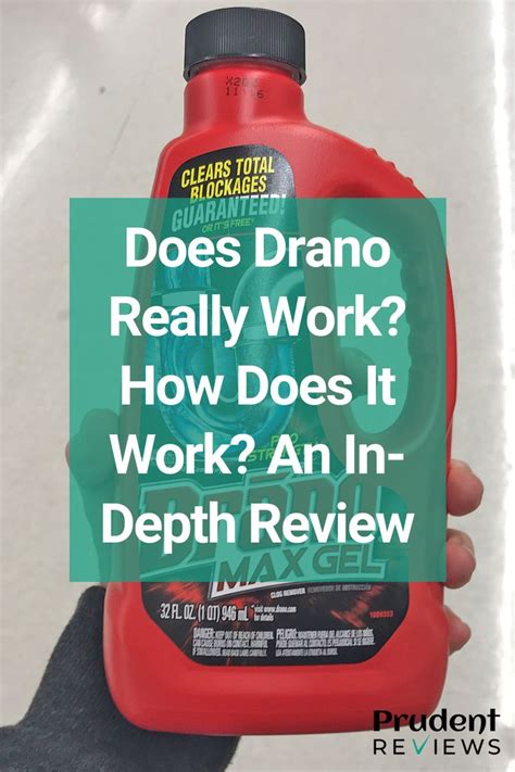 Does drano work. Final Verdict: Does Drano Work? Yes! Drano is extremely effective against occasional clogs and can clear them out within 30 to 40 minutes. It can eliminate … 