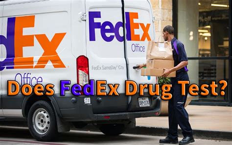 FedEx conducts drug tests for marijuana as required by feder