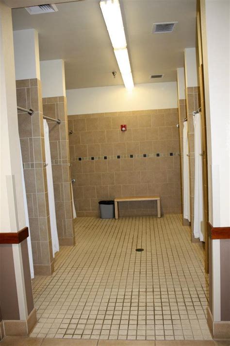  In my opinion, the locker room floor is dirtier than the shower. The curtains are branded to PF but super cheap. Don't be surprised if they curl up or come off the hook. I know at one of the gyms I go to there were shower thefts occurring for a while as well until the person was caught. 