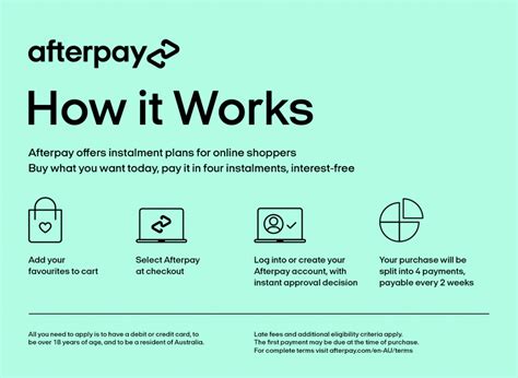 To use Afterpay you will need to. Live in Australia. Be over 18 y