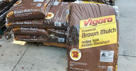 Does home depot have 5 bags of mulch for dollar10. What are some of the most reviewed products in Mulch? Some of the most reviewed products in Mulch are the Vigoro 75 cu. ft. Green Recycled Rubber Mulch (50 Bags) with 187 reviews, and the Vigoro 75 cu. ft. Blue Recycled Rubber Mulch (50 Bags) with 187 reviews. What are the shipping options for Mulch? All Mulch can be shipped to you at home. 