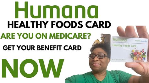 Does humana give food cards. The Healthy Foods Card boosts your food budget Your Humana health plan includes a benefit to help you eat better Putting healthy food on the table can be hard. At Humana, we want to make it a little easier for you. That’s why we’re giving you a Healthy Foods Card to help you pay for approved groceries. Each month, you’ll get a $50 food ... 