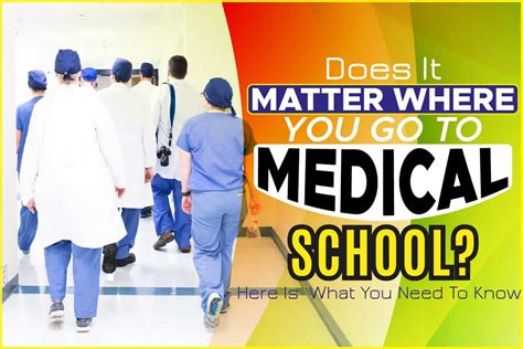 Does it Matter Where You Go to Medical School? - Conquer …