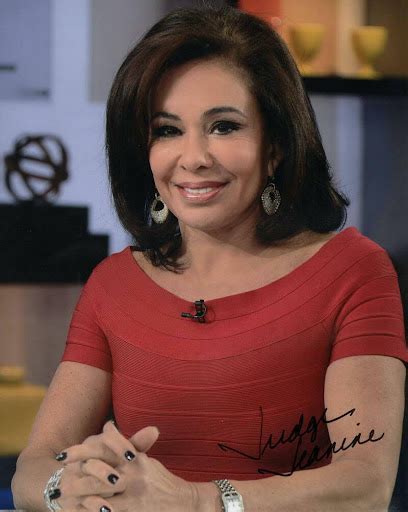 Broadcast Design News TV Syndication A crew member was caught on camera trying to fix Jeanine Pirro’s hair at the start of her Feb. 20, 2021, show. Immediately after a brief logo stinger aired, “Justice with Judge Jeanine&… . 