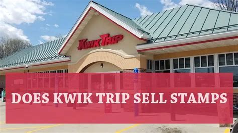 Does kwik trip sell stamps. Things To Know About Does kwik trip sell stamps. 
