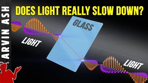 Does light slow down when traveling through a …