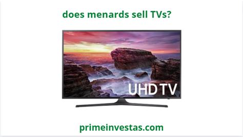 Does menards sell tvs. Menards offers a tracking feature for its rebate program through a third-party rebate clearinghouse called Rebates International, which allows you to track your rebates through their website. Prior to tracking, make sure you have sent in th... 