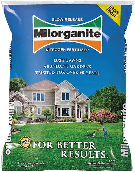 Milorganite ® is a Slow-Release Fertilizer. Milorganite’s slow-release formula provides nitrogen and other nutrients for up to 8-10 weeks after application. This provides even growth and better root development over a longer period of time instead of a sudden growth spurt and excessive grass clippings. Remember: the best defense against .... 
