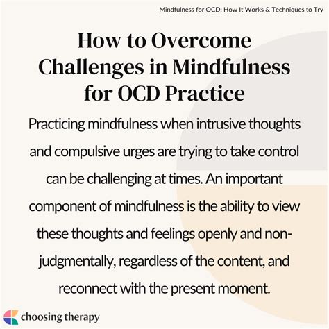 Does mindfulness help with OCD
