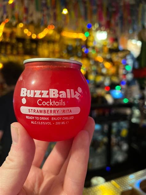 Does one buzzballz get you drunk. Buzzballz are 20% ABV. A lot of alcohol for such a little ball. The ballz come in several different flavors including Stiff Lemonade, Strawberry Rum Job, Limey Bastard and Red Hot Morning Shot. Yes, we’re aware of how ridiculous those are. They’re made using 100% real juice and natural flavors, which is a refreshing change from the norm. 
