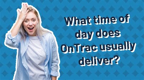 Does ontrac deliver after 8pm. All you need is a tracking number, reference number, transportation control number (TCN), FedEx Office order number, or the number from your door tag. Then use one of these methods: Track it online . Text “follow” and your door tag number to 48773. Call 1.800.GoFedEx 1.800.463.3339, say “track my package,” and follow the prompts. 