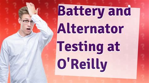 Does oreillys test alternators. No, it is not true that O’Reilly provides free battery charging services. O’Reilly Auto Parts is a retail chain that sells automotive parts, tools, and accessories, but they do not offer free battery charging services. They may sell battery chargers and related products, but customers are typically responsible for charging their own batteries. 